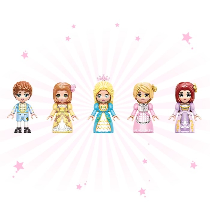 Конструктор Принцессы «Цветочный дворец», 1138 деталей Конструктор Принцессы «Цветочный дворец», 1138 деталей