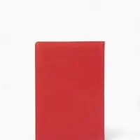 Обложка для автодокументов, с тиснением, красная