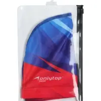 Шапочка для плавания взрослая ONLYTOP Swim, тканевая, обхват 54-60 см