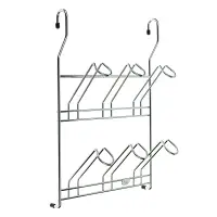 Полка для стаканов тм VETTA, 23,5x11x34cм, хромированная сталь