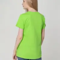 Футболка женская T-bolka Lady зеленое яблоко, размер S