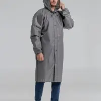 Дождевик со светоотражающими элементами Rainman Blink, серый, размер XXL