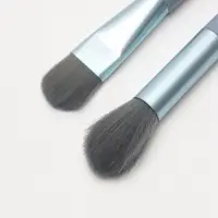 Набор кистей для макияжа COLOR POWER, 8 шт., голубой