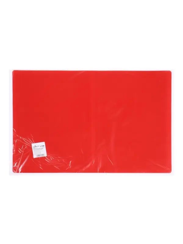 Папка с 40 вкладышами А4, 500 мкм, Calligrata, текстура &laquo;песок&raquo;, красная