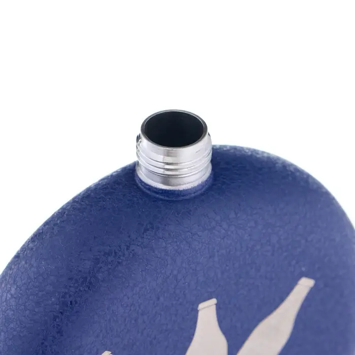 Фляжка, нержавеющая сталь, круглая, 150 мл, 5 oz