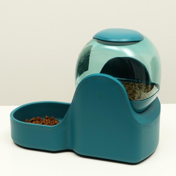 Автокормушка  Автокормушка "Пижон Premium",  контейнер 3,5 л, зелёная