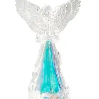 Фигурка светодиодная &laquo;Ангел&raquo;, декоративная, 3хААА, музыка, свет, USB, 15.5&times;24.5&times;44 см