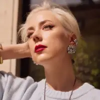 Серьги металл &laquo;Молекула&raquo;, цвет серебро