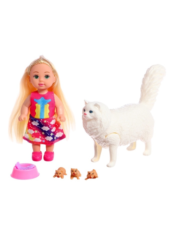 Кукла-малышка  Кукла-малышка "Мама-кошечка", МИКС