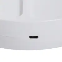 Зеркало настольное с подсветкой KZ-09, 30&times;16&times;16 см, увеличение х 10, USB, белое
