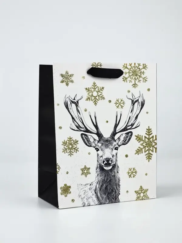 Набор пакетов &laquo;Новый год&raquo;, 3 шт,  18 &times; 23 &times; 9 см