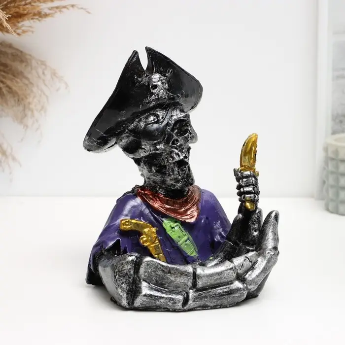 Подставка для мелочей TAKE IT EASY «Пират с протянутой рукой», 10×12×18 см