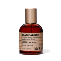 Парфюмерная вода женская Vegan Love Studio Black Amber, 50 мл (аромат Black Pepper & Amber, Neroli)