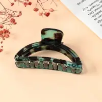 Крабик для волос &laquo;Леопардовый принт&raquo;, овал, 9 см, МИКС