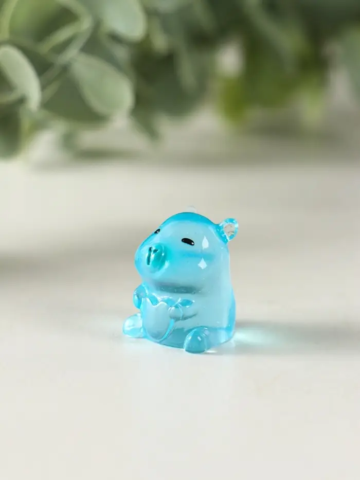 Сувенир полистоун флюоресцентный "Капибары" набор 6 шт 1,7х2 см Сувенир полистоун флюоресцентный "Капибары" набор 6 шт 1,7х2 см