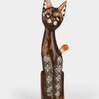 Сувенир дерево "Кошка" 50 см