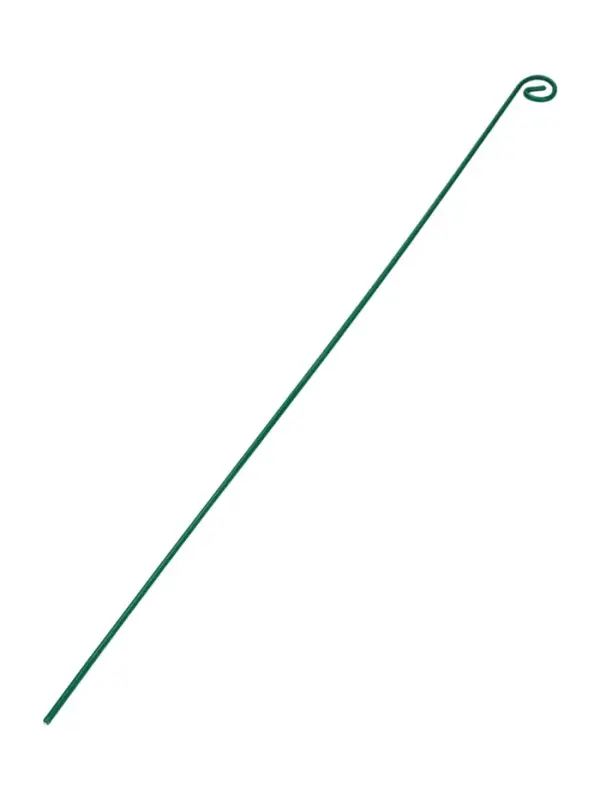МП Колышек для подвязки растений проволочный, h=80 см, ножка d=0,3 см, зеленый Набор 10 шт
