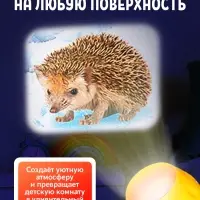 Проектор-фонарик ZABIAKA &laquo;Мир зверей&raquo;, световые эффекты, 3 слайда, 24 картинки, МИКС