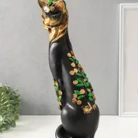 Копилка для денег &laquo;Кошка Маркиза с деньгами&raquo;, гипс, 48&times;18&times;15 см