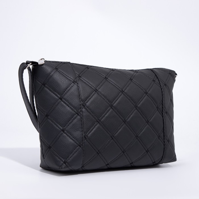 Сумка кросс-боди на молнии, цвет чёрный Сумка кросс-боди на молнии, цвет чёрный