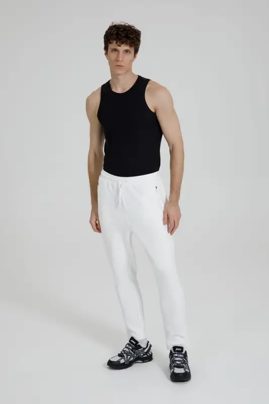 Джоггеры Lovi, молочно-белые, размер S Джоггеры Lovi, молочно-белые, размер S