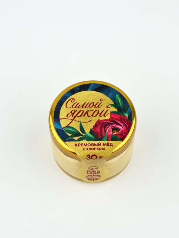 Крем-мёд Крем-мёд "Самой яркой" с хлопком, 30 г