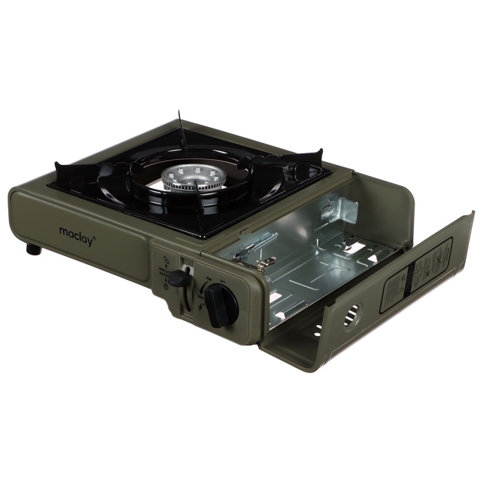 Плита газовая Maclay для кемпинга, с переходником Плита газовая Maclay для кемпинга, с переходником