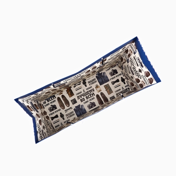 Пакет ламинированный двухсторонний «Лучшему», с тишью и открыткой, L 40 х 31 х 11.5 Пакет ламинированный двухсторонний «Лучшему», с тишью и открыткой, L 40 х 31 х 11.5