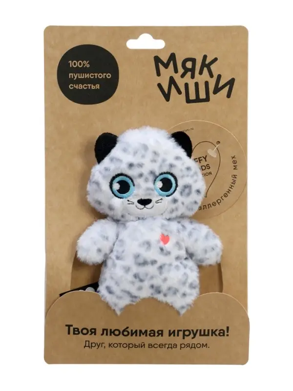 Мягкая игрушка &laquo;Барс Алтай&raquo;, Пушистики, 17 см