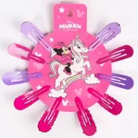 Заколка для волос, 10 штук, Минни Маус