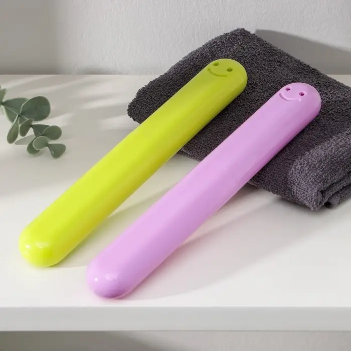 Футляр для зубной щётки «Смайл», 20×3×2 см, МИКС