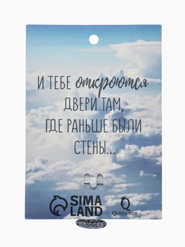 Брошь &laquo;Самолёт туристический&raquo;, белая в серебре