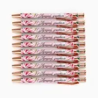 Ручка шариковая, синяя паста, автоматическая, 0.7 мм, пластик, софт-тач &laquo;Лучший учитель&raquo;