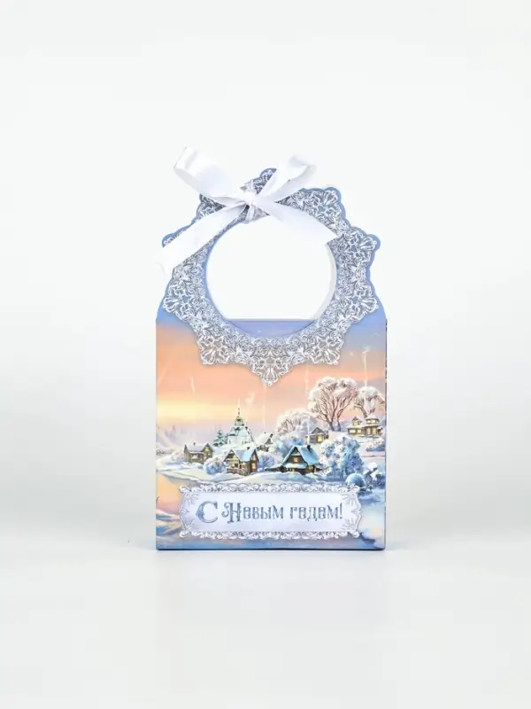 Набор подарочных  коробок , 3 шт , «Деревушка»