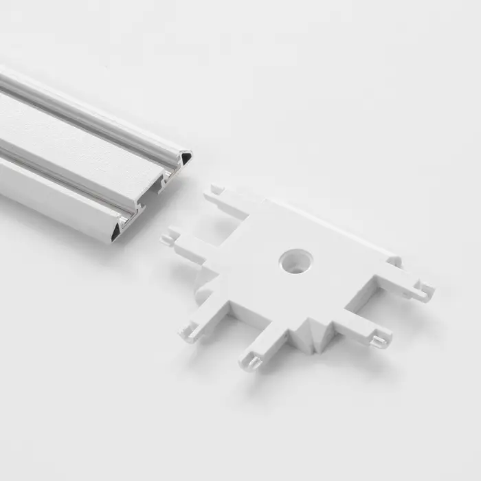 Коннектор SLIM т-образный, 4-жильный, белый, 0.7&times;4&times;2 см