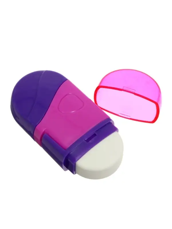 Точилка Calligrata &laquo;Универсальная&raquo;, с контейнером, с ластиком, МИКС