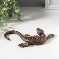 Сувенир чугун "Ящерица" 18,7х10,2х3 см