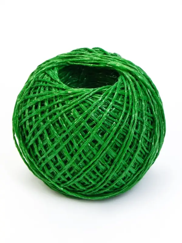 Шпагат ПП для подвязки растений 100 м, 500 текс зеленый
