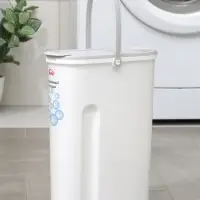 Контейнер для стирального порошка, 5 л, 11&times;24.6&times;32 см, серый