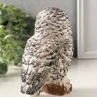 Статуэтка "Сова" высота 15 см, мультиколор