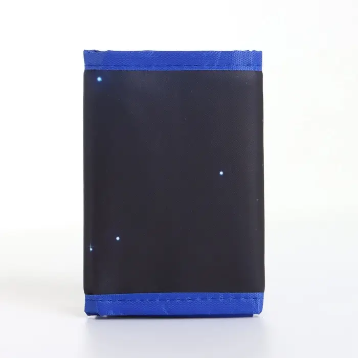 Кошелёк детский &laquo;Космонавт&raquo;, на липучке, Выбражулька, синий