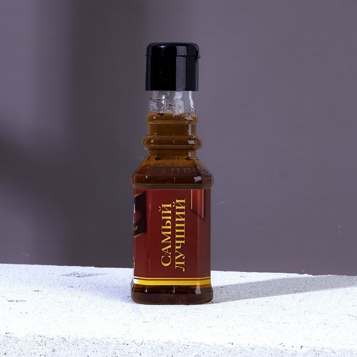 Гель для душа во флаконе виски «Первый во всём», 100 мл, аромат ирландского виски, Новый Год