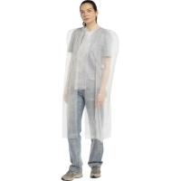 Накидка для посетителя, р.110х160см, пл.20 г, цвет белый, 10шт/уп