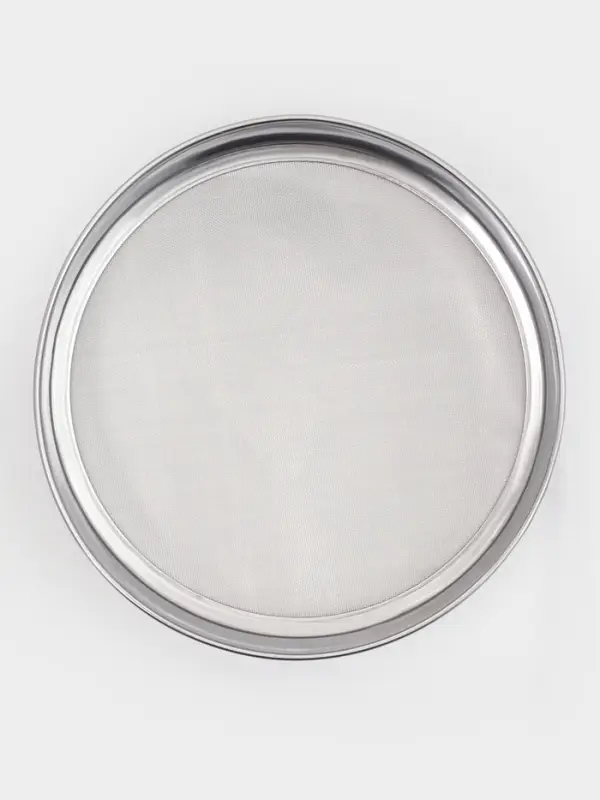 Сито для просеивания Доляна &laquo;Металлик&raquo;, d=21 см, серебристое