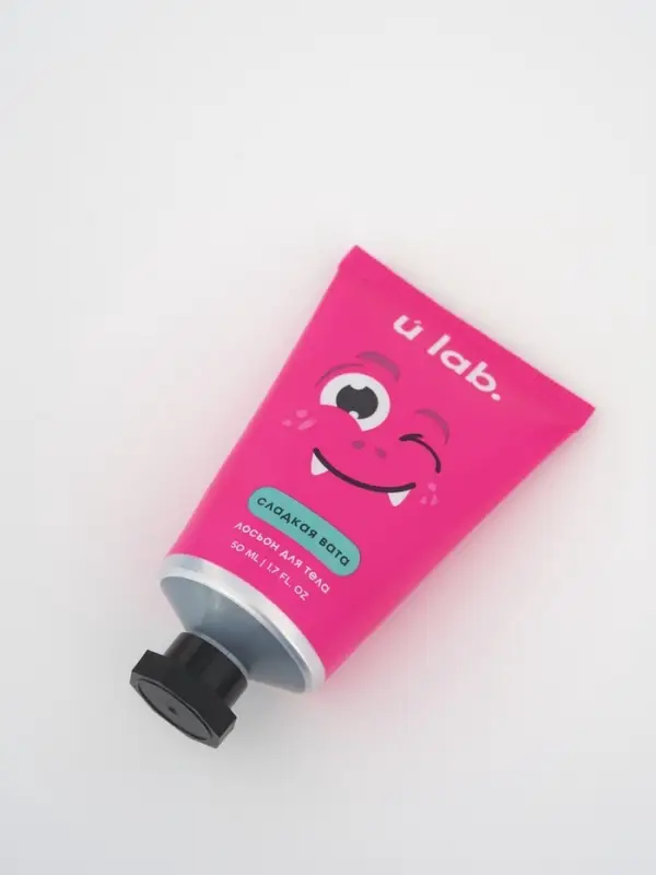 Лосьон для тела детский «Монстрики», аромат сладкая вата, ULAB Лосьон для тела детский «Монстрики», аромат сладкая вата, ULAB