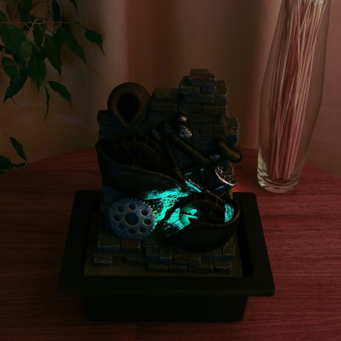 Фонтан Фонтан "Даймонд" велосипед, 16х20х25 см (с подсветкой)