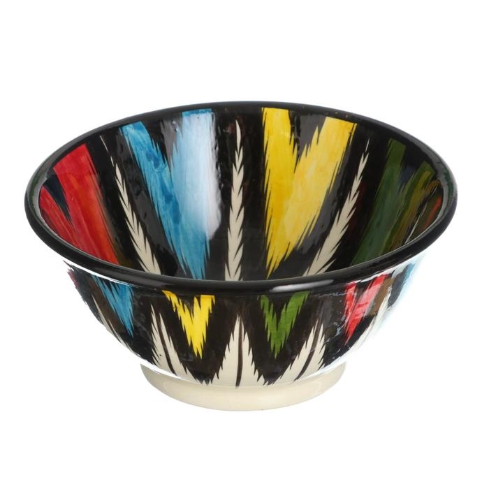 Коса Риштанская Керамика  Коса Риштанская Керамика "Атлас", 18 см, большая, разноцветная