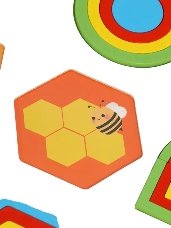 Сортер для малышей деревянный