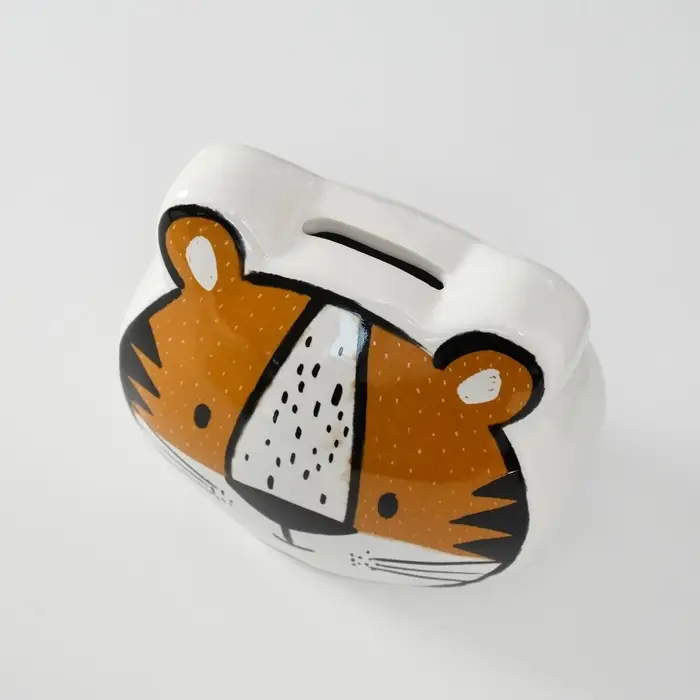 Копилка для денег &laquo;Милый тигрёнок&raquo;, керамика, 8.8&times;13&times;11.8 см