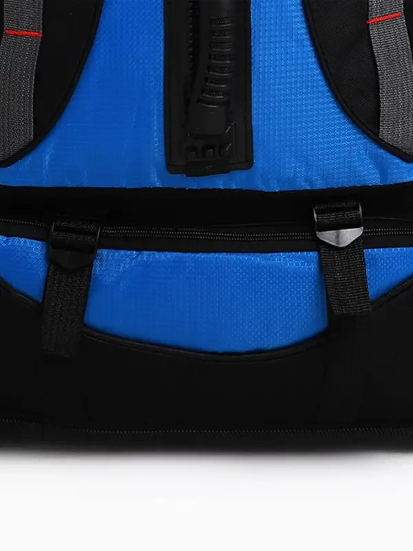 Рюкзак туристический 37 л, с увеличением, с карманами, синий